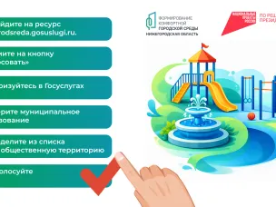 Свыше 16 500 нижегородцев проголосовали за объекты благоустройства в первые два дня после старта кампании